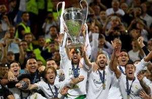 El Real Madrid celebra su título en la Copa Mundial de Clubes. Foto: www.90min.com.