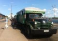 Most Cubans living in villages move to the cities by these trucks, with no minimum security / Photo: Raquel Perez.