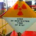Warning sign in the only Cuban nuclear reactor, located in the INSTEC / Photo: Marita Pérez Díaz
