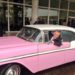 Governor McAuliffe driving a classic 1956 Chevy Bel Air NostalgiCar named "Lola." Photo: Governor's Twitter account