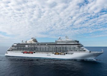 Frank Del Rio announced the news at the presentation events for the Seven Seas Explorer, billed as the most luxurious cruise ship on the seas. Photo taken from USA Today.