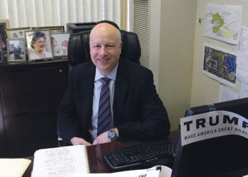 Jason Greenblatt, the new U.S. special representative for international negotiations. Photo: Uriel Hellman / Jewish Standard.