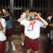 Cuban children viewing the documentary Nuestro Martí using the Google Cardboard technology. Photo: EFE.
