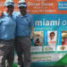 Alain Alvarez Legrá (to the right) with his brother Ernesto in the 2016 Miami Open. Photo: Courtesy of the interviewee.