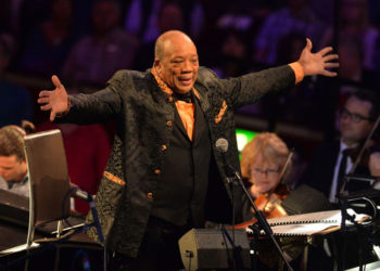 Quincy Jones, winner of around 20 Grammy awards in his career, is one of the jazz legends present in Havana. Photo: Mark Allan.