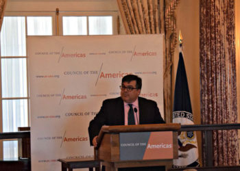 Francisco Palmieri, Acting Assistant Secretary of State for Western Hemisphere Affairs. Photo: @WHAAsstSecty /Twitter.