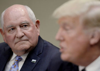 U.S. Secretary of Agriculture Sonny Perdue. Photo: Olivier Douliery-Pool/Getty Images.