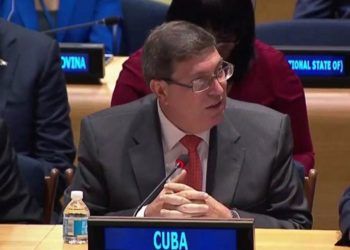 Bruno Rodríguez at UN. Photo: Prensa Latina