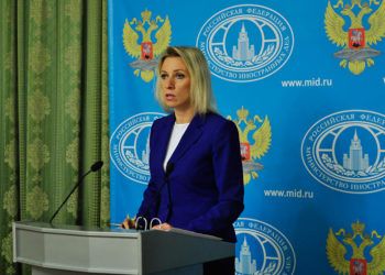 Maria Zakharova, Russian Foreign Ministry spokeswoman, denied her country’s participation in presumed “acoustic attacks” in Havana. Photo: embrussia.ru.