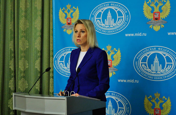 Maria Zakharova, Russian Foreign Ministry spokeswoman, denied her country’s participation in presumed “acoustic attacks” in Havana. Photo: embrussia.ru.