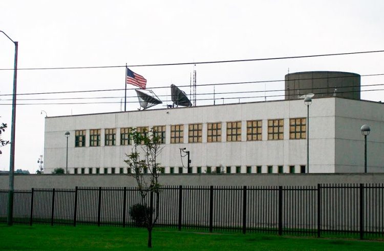 Embassy of the United States in Bogotá.