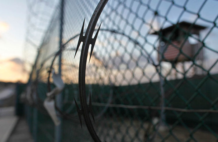 Guantanamo Naval Base detention center. Photo: Brennan Linsley / AP.