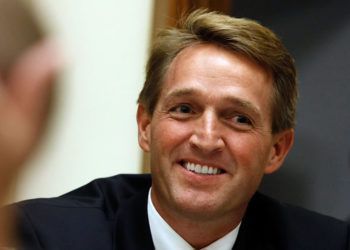 Republican Senator Jeff Flake. Photo: Getty Images.