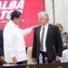 The presidents of Cuba, Miguel Díaz-Canel (c-r) and of Venezuela, Nicolás Maduro (c-l), during ALBA’s 16th Summit of Heads of State and Government held on December 14, 2018 in Havana. Photo: @CubaMINREX / Twitter.