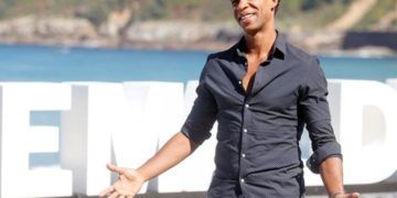 Carlos Acosta poses during the presentation of Yuli, which is competing in the official section of the 66th edition of the San Sebastian International Film Festival. Photo: Juan Herrero / EFE.