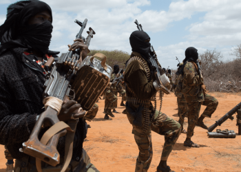 One of the bases of the Al-Shabaab terrorists in southern Somalia. Photo: allafrica.com