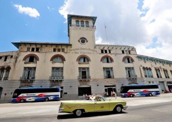 Havana’s Sierra Maestra Cruise Terminal. Photo: Ernesto Mastrascusa / EFE.
