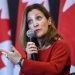 Canadian Minister of Foreign Affairs Chrystia Freeland.