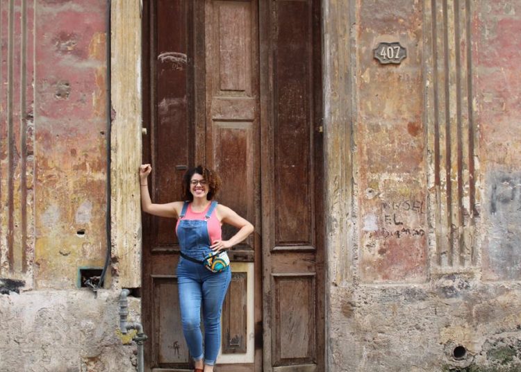 Haidee Cano in Havana. Photo: Courtesy of the interviewee.