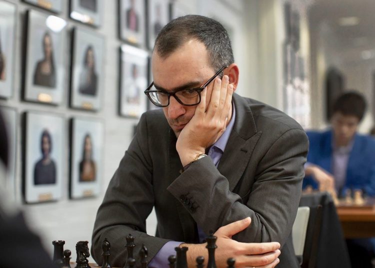 After his reappearance in the classic games during the U.S. National Championship, Leinier Domínguez has maintained a very high level in the Russian League, defending the flag of the Saint Petersburg Bronze Horsemen. Photo: Justin Kellar/Saint Louis Chess Club.