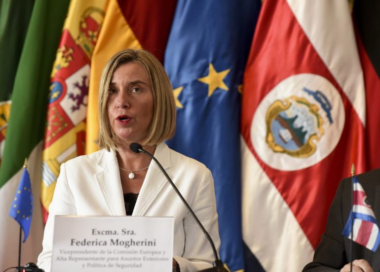 The High Representative of the European Union for Foreign Affairs and Security Policy, Federica Mogherini, has warned the United States of the impact of the lawsuits due to the Helms-Burton. Photo: AP