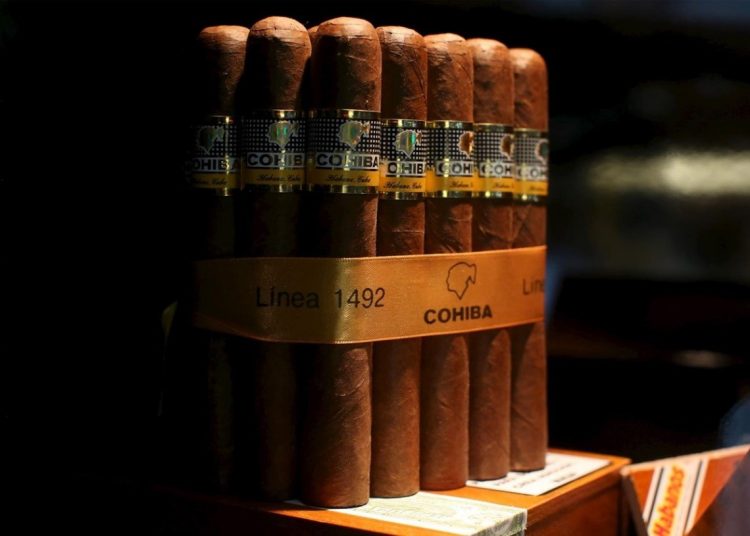 The famous Cuban Cohiba cigars. Photo: notimerica.com