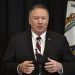 U.S. Secretary of State Mike Pompeo speaking at the University of Louisville, Ky., on Monday, December 2, 2019. Photo: Timothy D. Easley / AP.