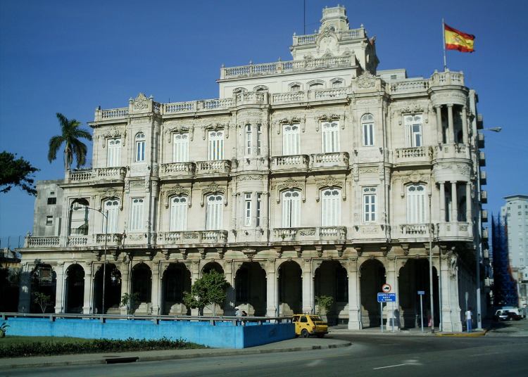 Spanish Embassy in Havana. Photo: exteriores.gob.es