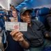 Passengers show their tickets on Delta Airlines, when, in 2016, the airline returned to Havana after 55 years. Archive photo taken from the company’s website.