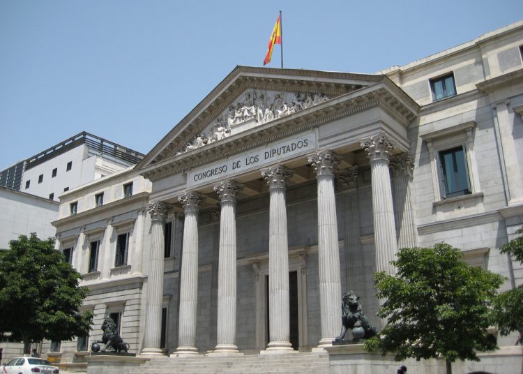 Congress of Deputies of Spain, in Madrid. Photo: La Voz de Almería/Archive.