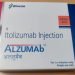 Alzumab drug produced in India by Biocon with the Cuban variant of the Itolizumab humanized monoclonal antibody. Photo: indiamart.com