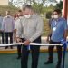 Cuban President Miguel Díaz-Canel (c) inaugurates a synthetic peptides production plant at the Center for Genetic Engineering and Biotechnology (CIGB) in Havana, on July 30, 2020. Photo: Presidencia Cuba/Twitter.