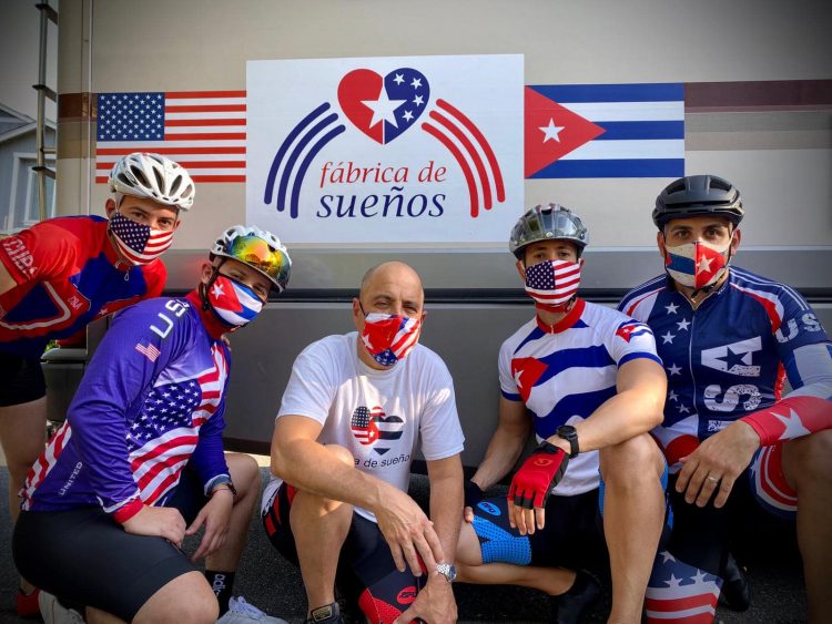 Carlos Lazo describes his Dream Factory project as “a bridge of friendship between the United States and Cuba.” Photo: courtesy of Carlos Lazo.