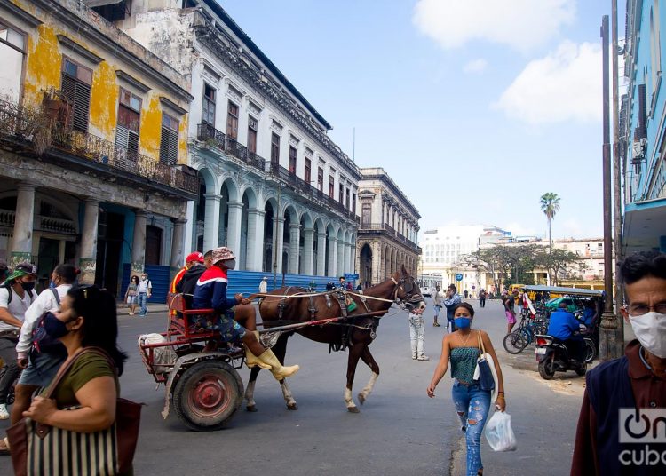 Egido Street, or Bélgica Avenue, in Havana. Photo: Otmaro Rodríguez.