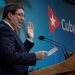 Cuban Foreign Minister Bruno Rodríguez Parrilla at a press conference in Havana. Photo: Otmaro Rodríguez/Archive.