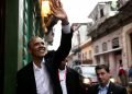 President Barack Obama on a Havana street. /Photo: White House.