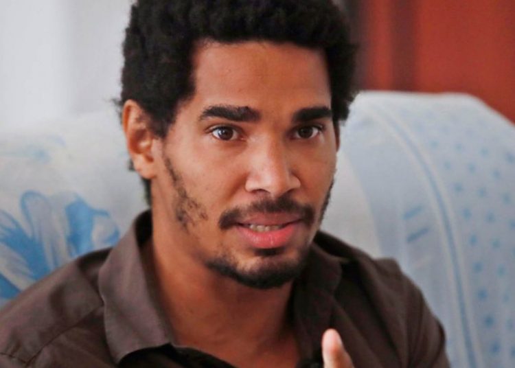 Cuban artist and opposition activist Luis Manuel Otero Alcántara. Photo: Yander Zamora/EFE/Archive.