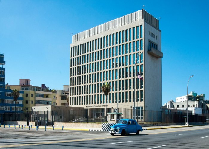 Embassy of the United States in Havana. Photo: Facebook.