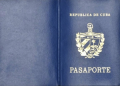 Cuban passport analyzed as part of the investigation on migrant smuggling. Photo: Ministry of the Interior of Uruguay via radiomontecarlo.com.uy