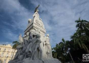 Monument to José Martí in Havana’s Parque Central, Cuba, work of Cuban sculptor, resident in Italy, José Villalta de Saavedra. Photo: Otmaro Rodríguez