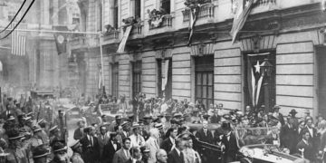 U.S. President John Calvin Coolidge (1872-1933) arrives in Havana on January 15, 1928. Photo: Archive.