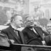 Presidents Calvin Coolidge (left) and Gerardo Machado in Havana. Photo: Archive.