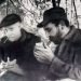 Hebert Matthews and Fidel Castro in the Sierra Maestra (1957). Photo: Archive.