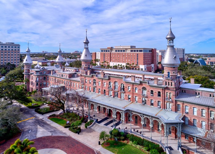 The former Tampa Bay Hotel, today the University of Tampa. Photo: University of Tampa.