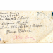 Original envelope where the letter from Celia Cruz to Eridania Mancebo was sent.