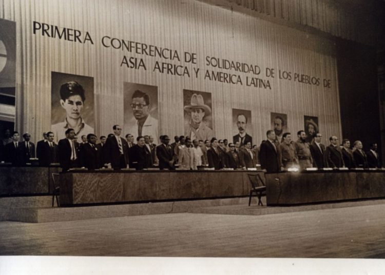 Tricontinental Conference, January 1966. Photo: OSPAAAL Archive.