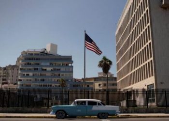 Embassy of the United States in Havana. Photo: AP/Archive.
