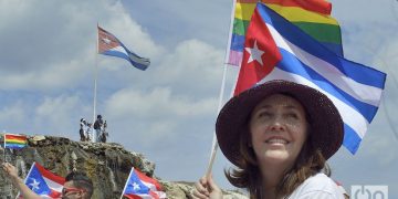 Archive photo of Mariela Castro Espín, director of the Cuban National Center for Sex Education (CENESEX), during the 2018 Cuban Days against Homophobia and Transphobia. Photo: Otmaro Rodríguez/Archive.