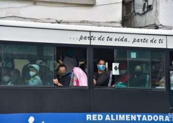 Bus in Havana. Economic measures