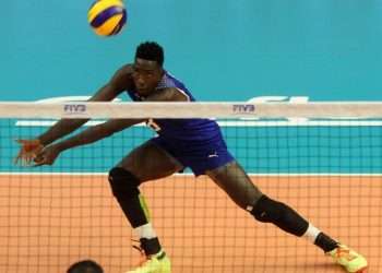 Miguel Ángel López is one of the main stars of the Cuban team today. Photo: Volleyball World.
